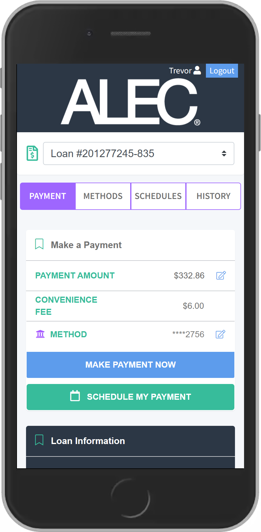 Step 4: Make a payment